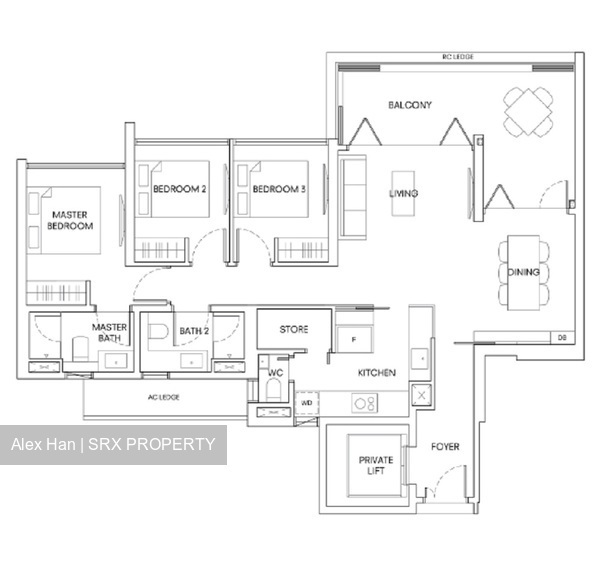 One Holland Village Residences (D10), Apartment #308032031